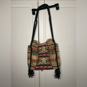 Big Buddha Beaded Tote Bag